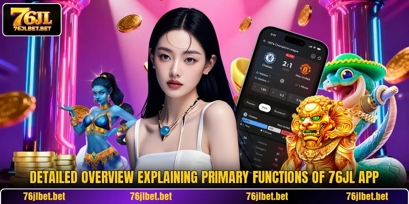 Detailed overview explaining primary functions of 76JL app