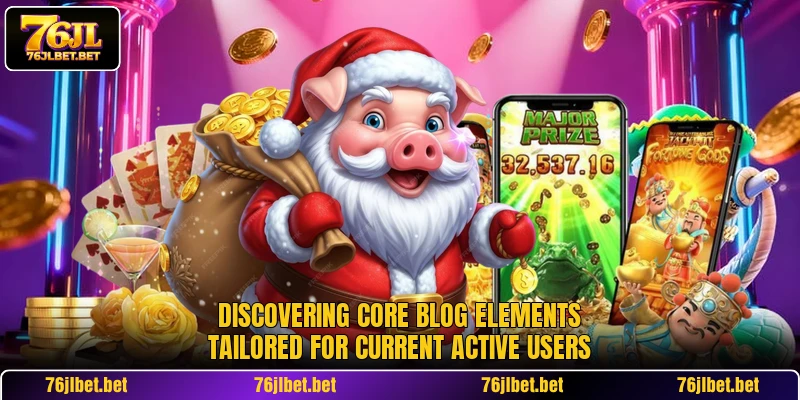 Discovering core blog elements tailored for current active users