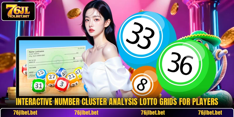 Interactive Number Cluster Analysis Lotto grids for players