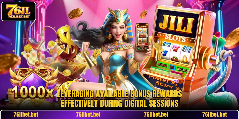 Leveraging available bonus rewards effectively during digital sessions