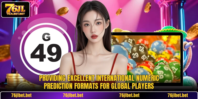 Providing excellent international numeric prediction formats for global players