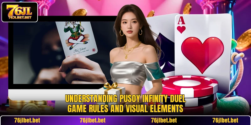 Understanding Pusoy Infinity Duel game rules and visual elements